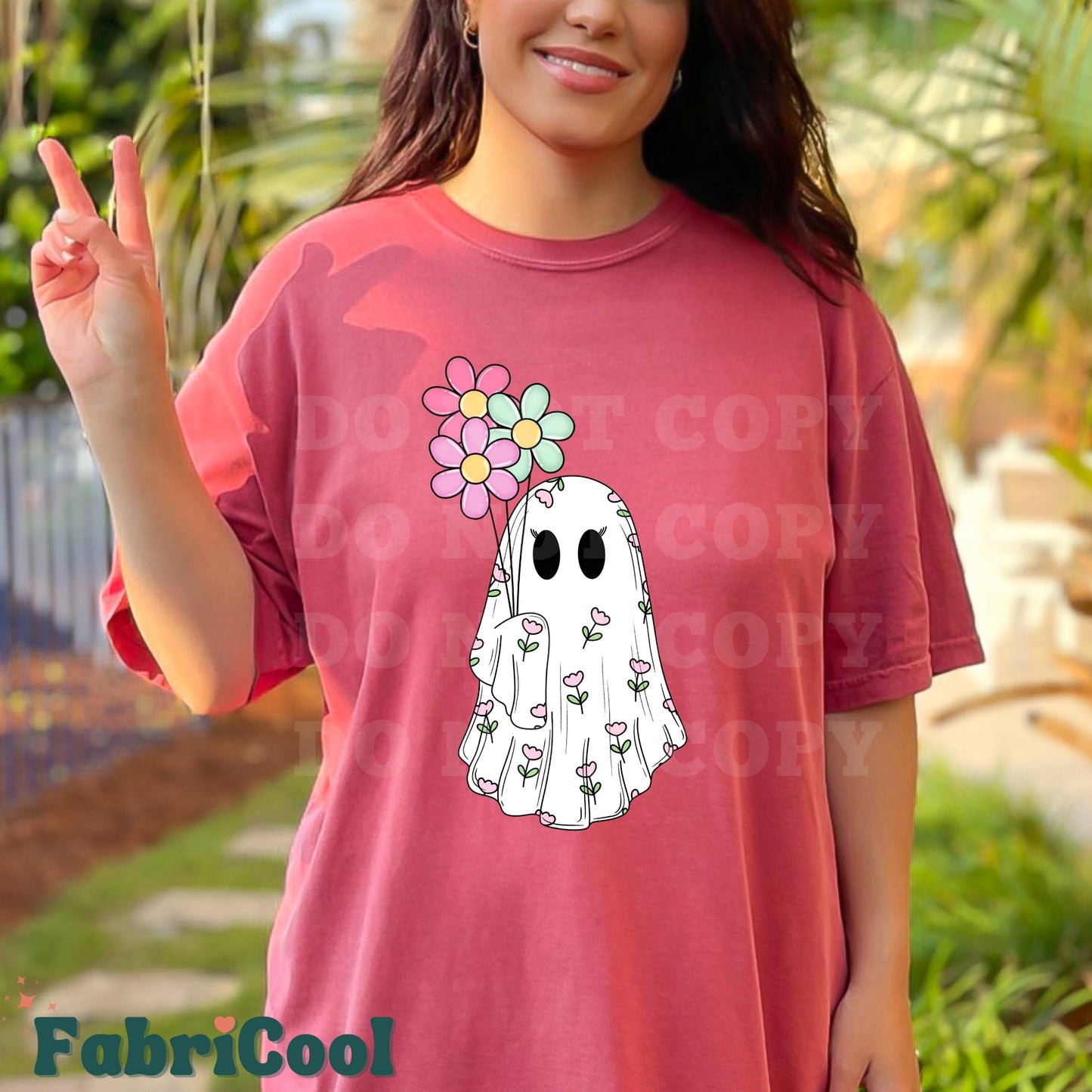 Floral Ghost-Matte Clear Film