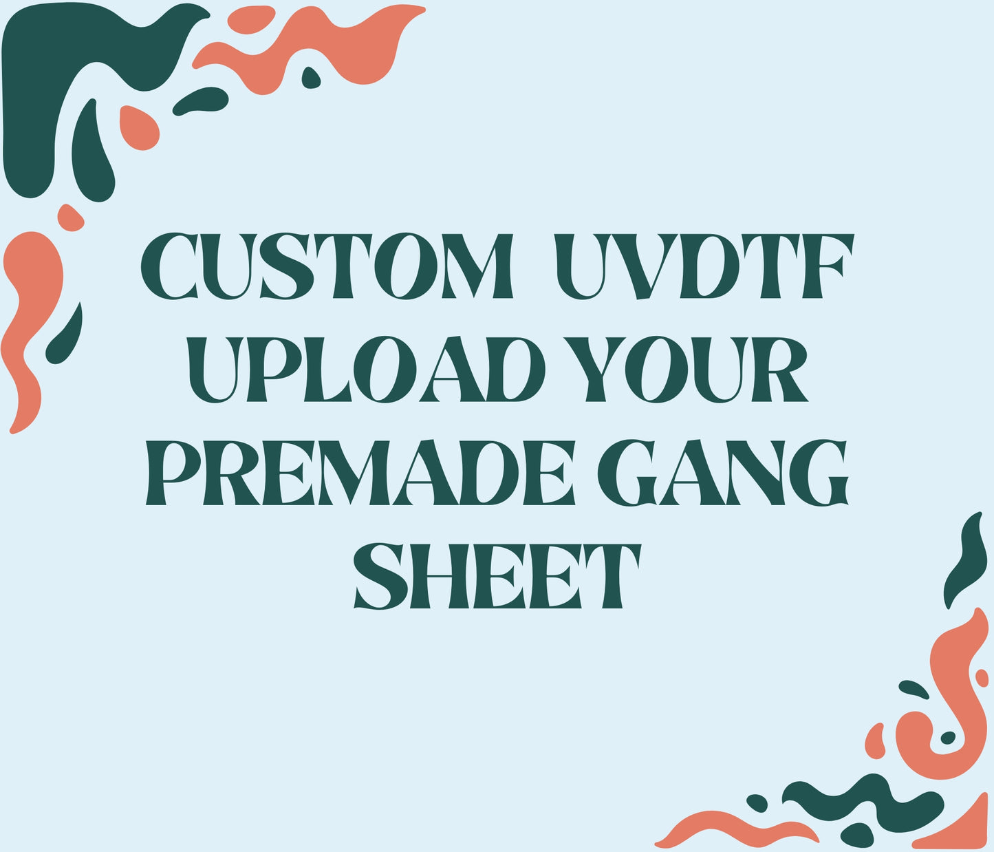 Gang sheet UVDTF - Téléchargez votre propre gang sheet