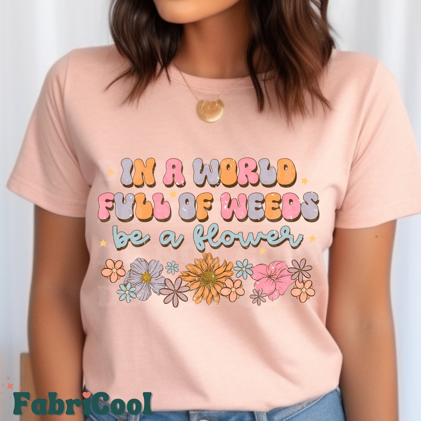 Be a flower-Matte Clear Film