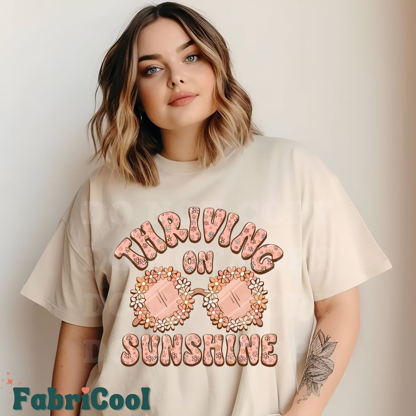 Thriving on sunshine-Matte Clear Film