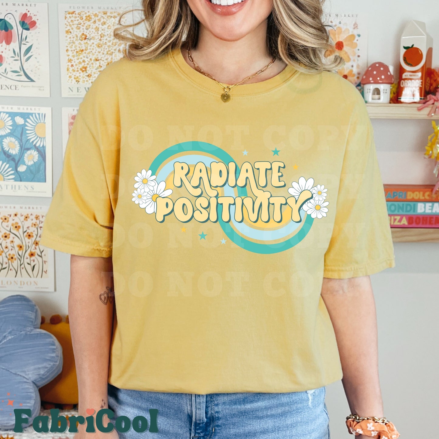 Radiate positivity-Matte Clear Film