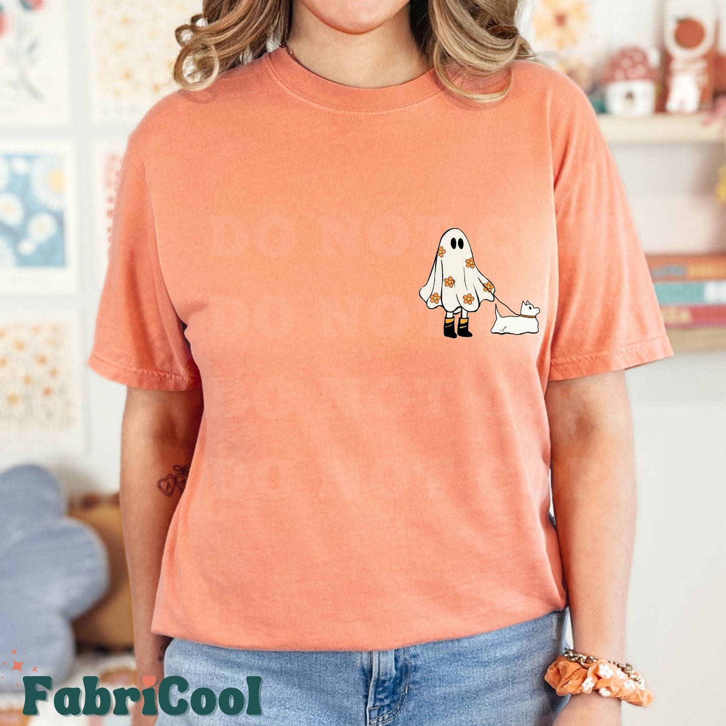 Fantôme et chien -Matte Clear Film poche