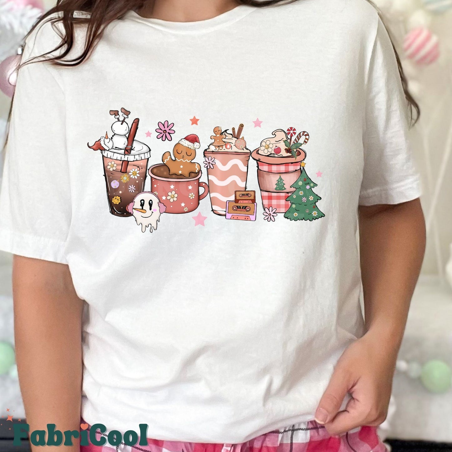 Christmas coffee-Matte Clear Film