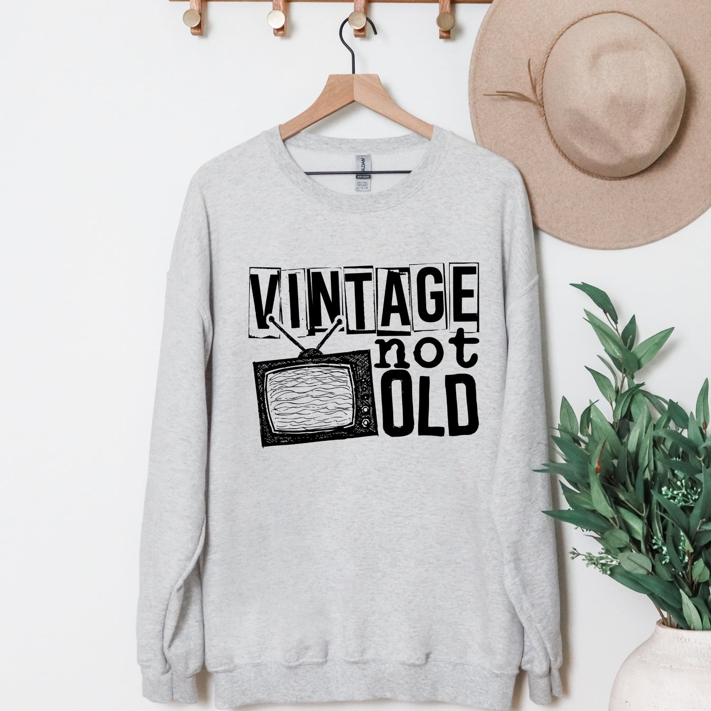 Vintage Not Old - Transfert sérigraphique