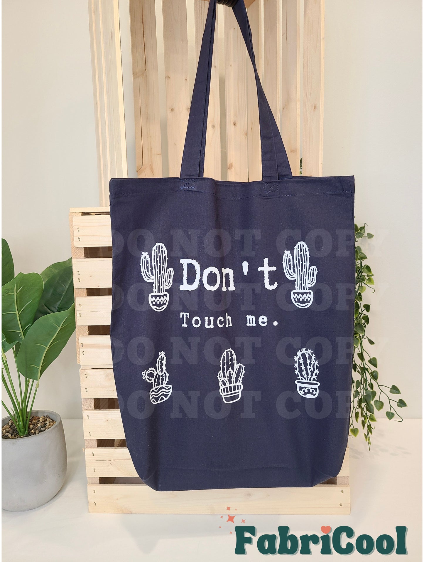 Don't touch me - White Screen Print Transfer