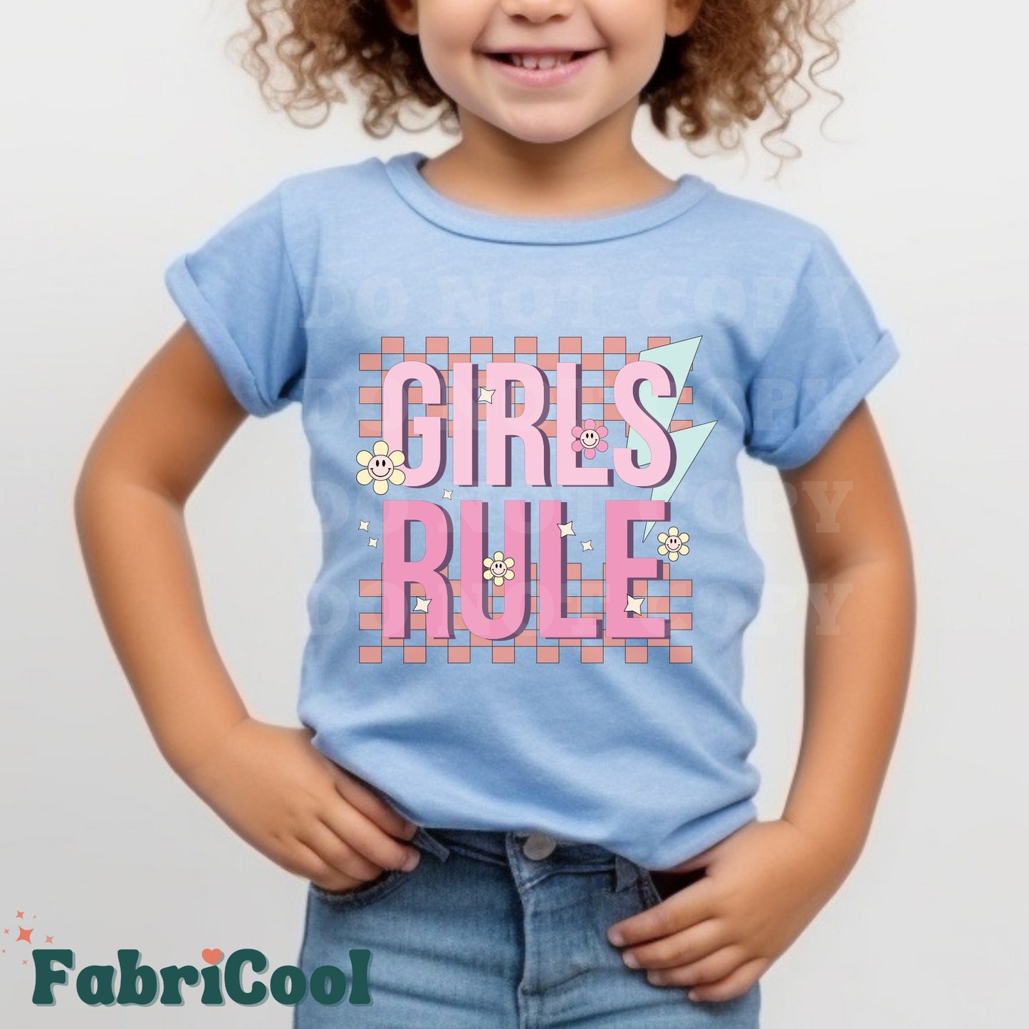 Girls Rule-Youth Matte Clear Film