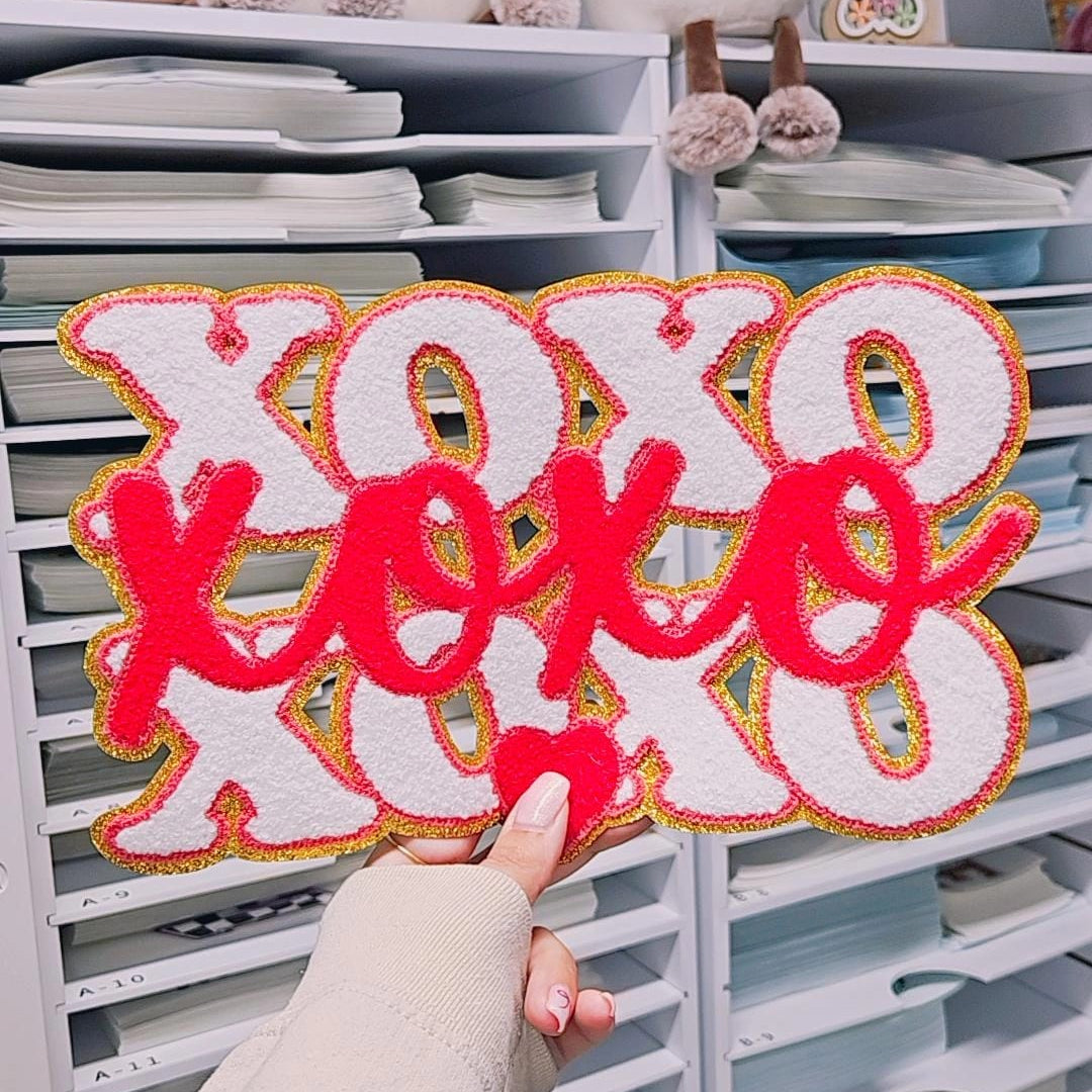 Xoxo Chenille Patch