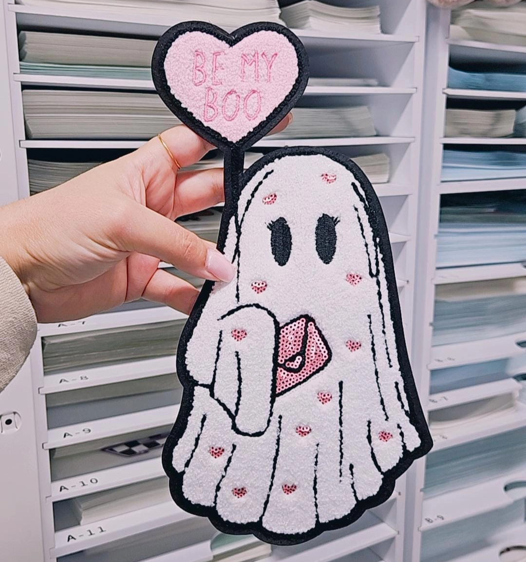 Be my Boo Chenille Patch