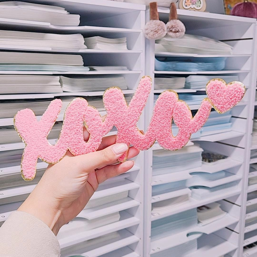 Xoxo Chenille Patch