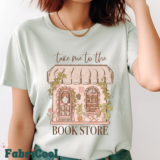 Take me to the bookstore-Matte Clear Film