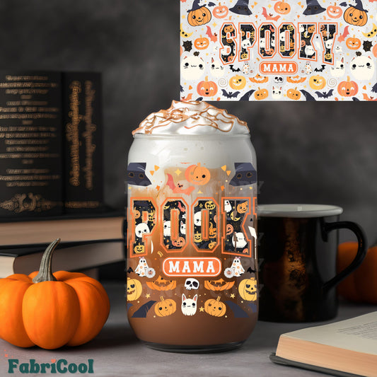 Spooky Mama UVDTF cup wrap