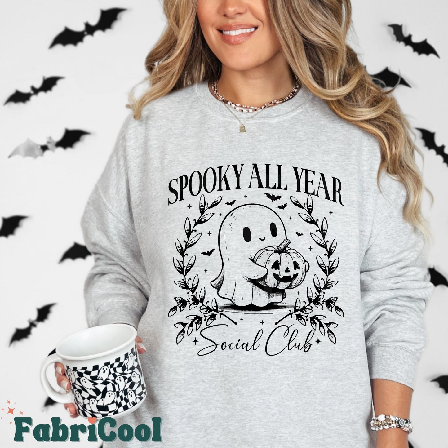 Spooky all year-Transfert sérigraphique noir