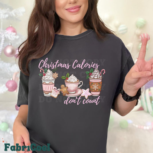 Christmas Calories - Matte Clear Film (design exclusif par Joyce)