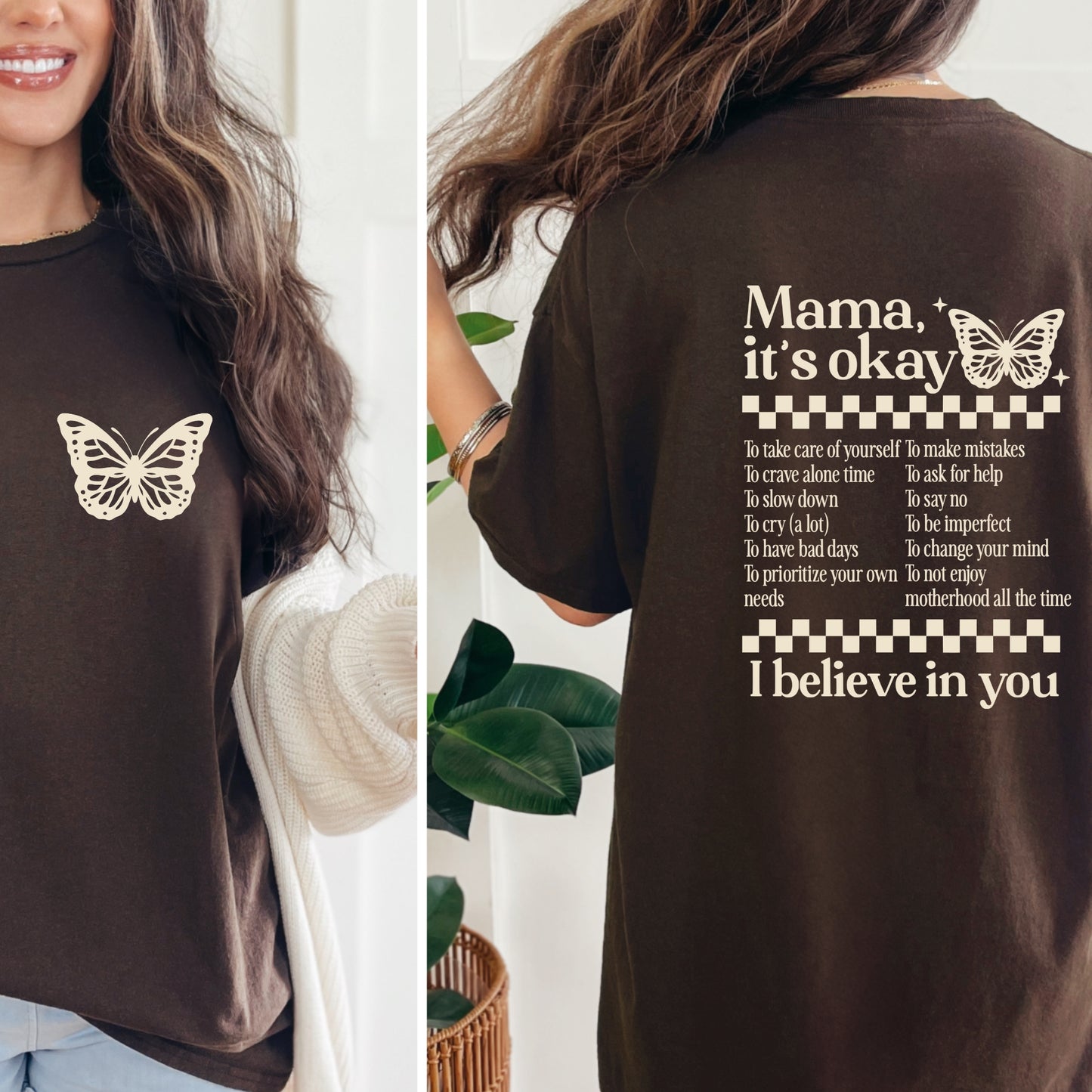 Mama it's okay - Transfert sérigraphique