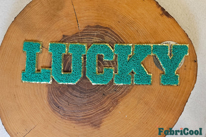 Varsity Lucky Chenille Patch