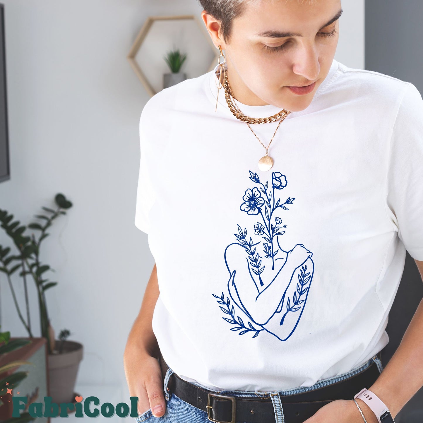 Body Love - Royal Screen Print Transfer